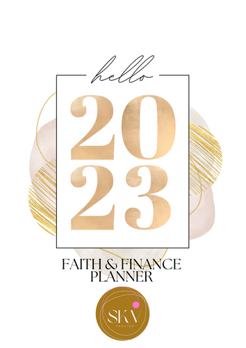 2023 Faith and Finance Planner