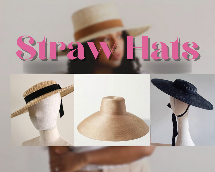Summer trends 2022: Fun Straw Hats