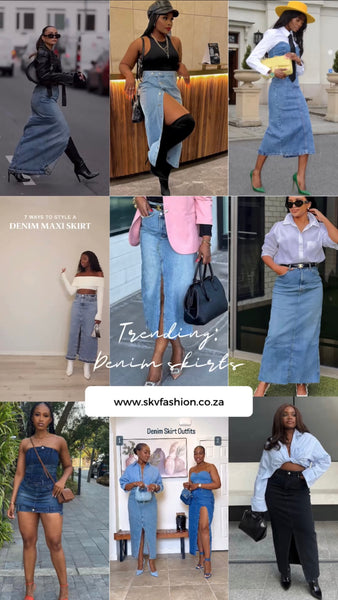 TheDenim Skirt is back with a bang!